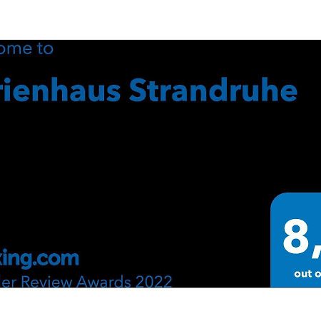 Ferienhaus Strandruhe Дорнумерзиль Экстерьер фото